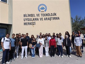 Diş Hekimliği Fakültesi Öğrencileri Oryantasyon Programı Kapsamında ASÜBTAM’ı Ziyaret Etti