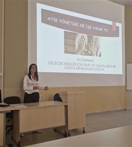 Tıp Fakültesi Öğrencilerine Oryantasyon Programı Kapsamında ASÜBTAM ve Atık Yönetimi Konusunda Bilgilendirme Yapıldı