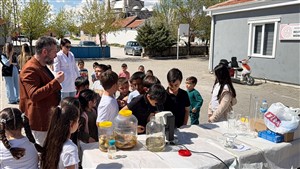 ASÜBTAM’DAN İLÇE OKULLARINA BİLİM SEVDİRME VE UYGULAMALI BİLİM ATÖLYELERİ ETKİNLİĞİ